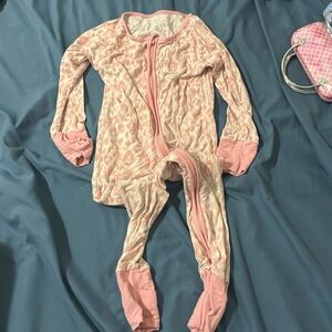 Caden Lane bamboo zipper pajamas pjs